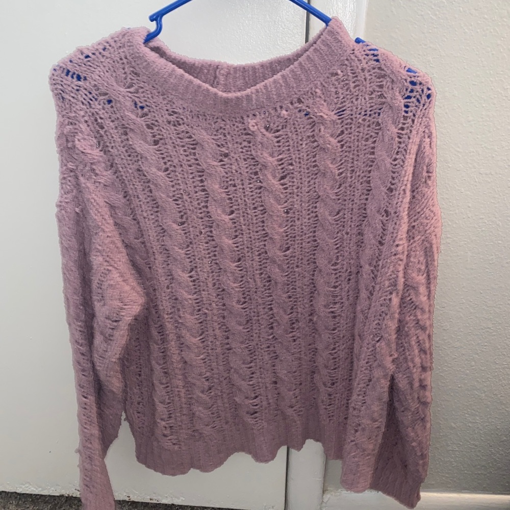 Purple sweater from American Eagle. Worn once